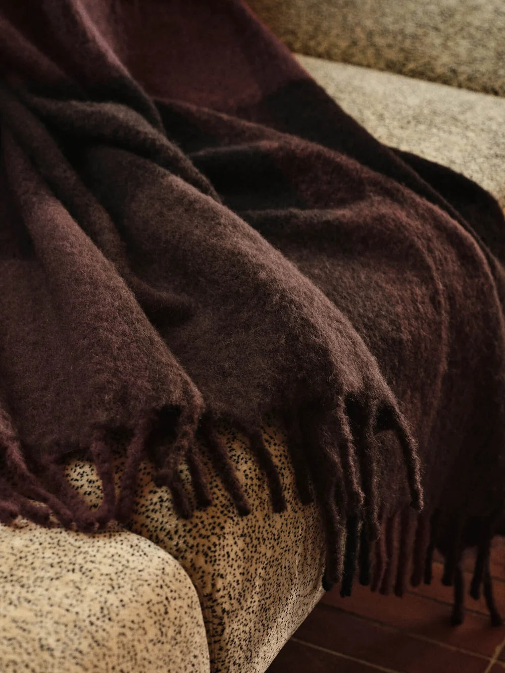 Couverture | Blur Mohair Blanket