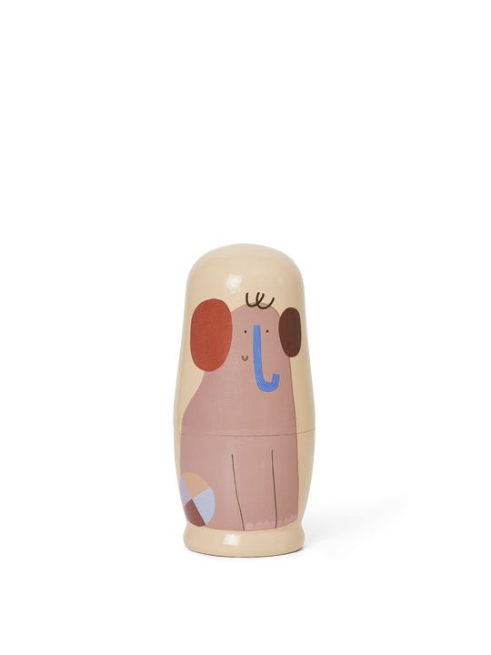 Déco - Poupées russes | Critter Nesting Dolls - Ferm Living