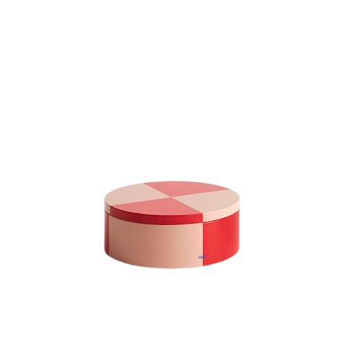 Décoration - Boîte de rangement | Tin - Ronde - Hay