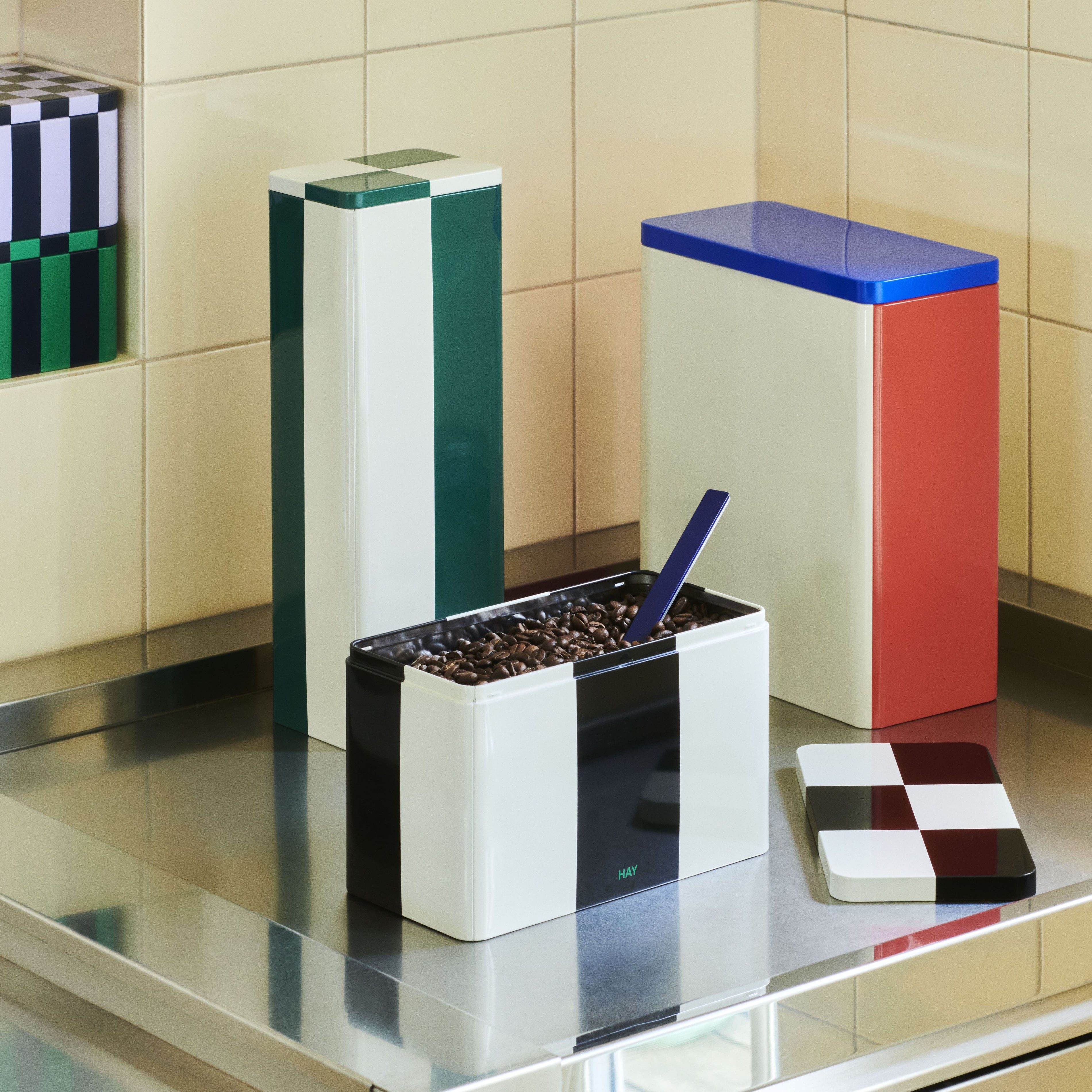 Décoration - Boîte de rangement | Tin - Slim - Hay