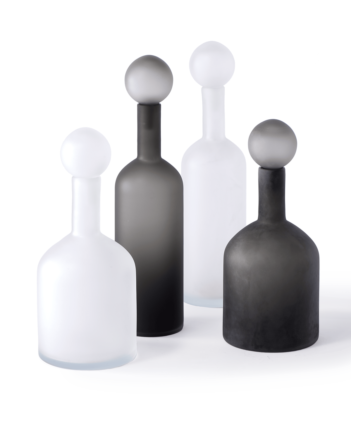 Décoration - Carafe | Bubbles & Bottles | Black & White - Pols Potten