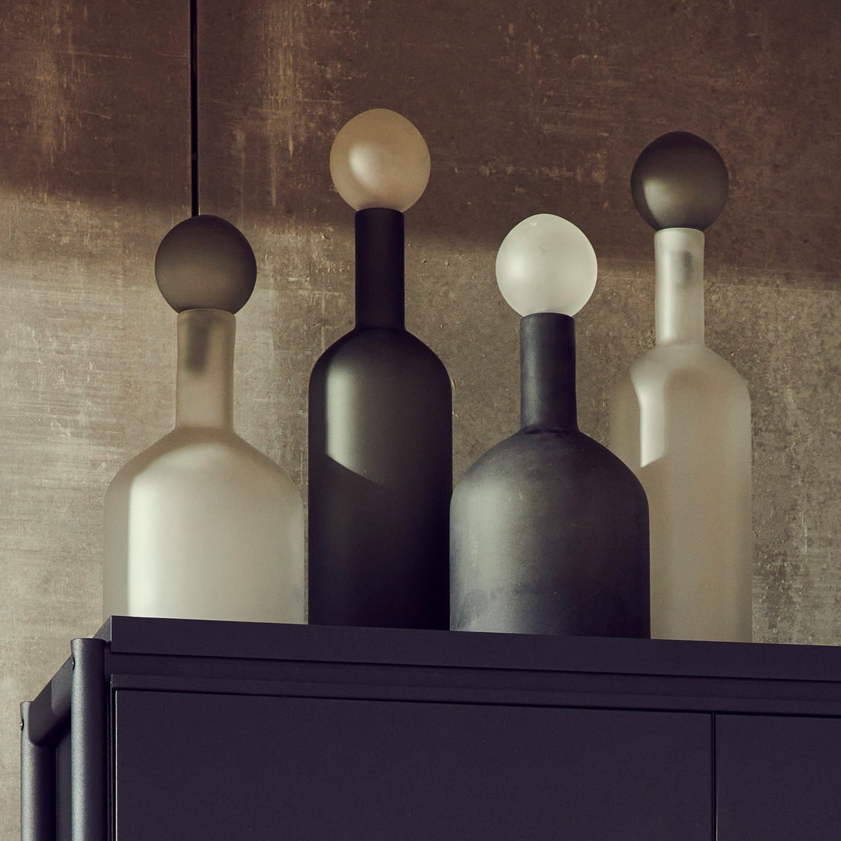 Décoration - Carafe | Bubbles & Bottles | Black & White - Pols Potten