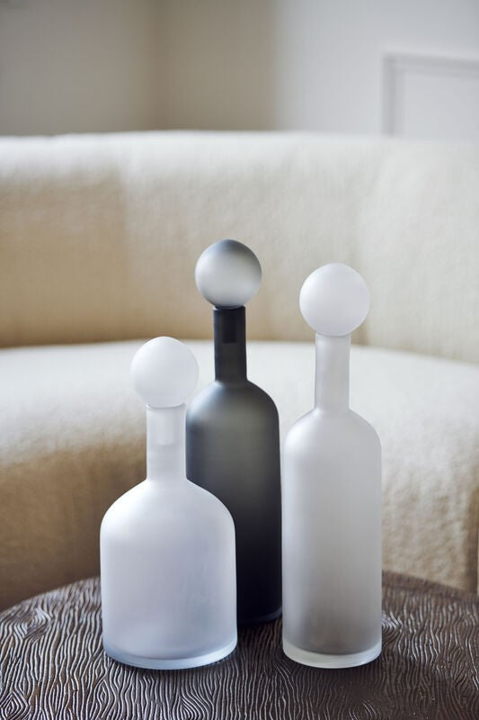 Décoration - Carafe | Bubbles & Bottles | Black & White - Pols Potten