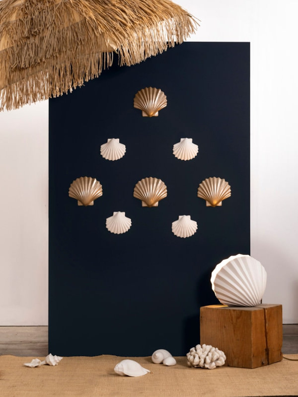 Décoration - Coquillage en céramique | Calypso | Large - Monochromic
