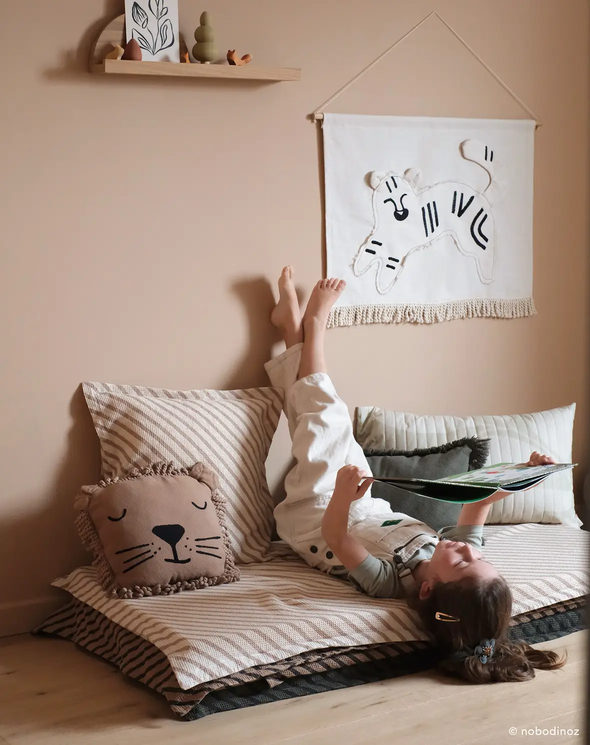 Décoration - Coussin lion | Landscape - Nobodinoz