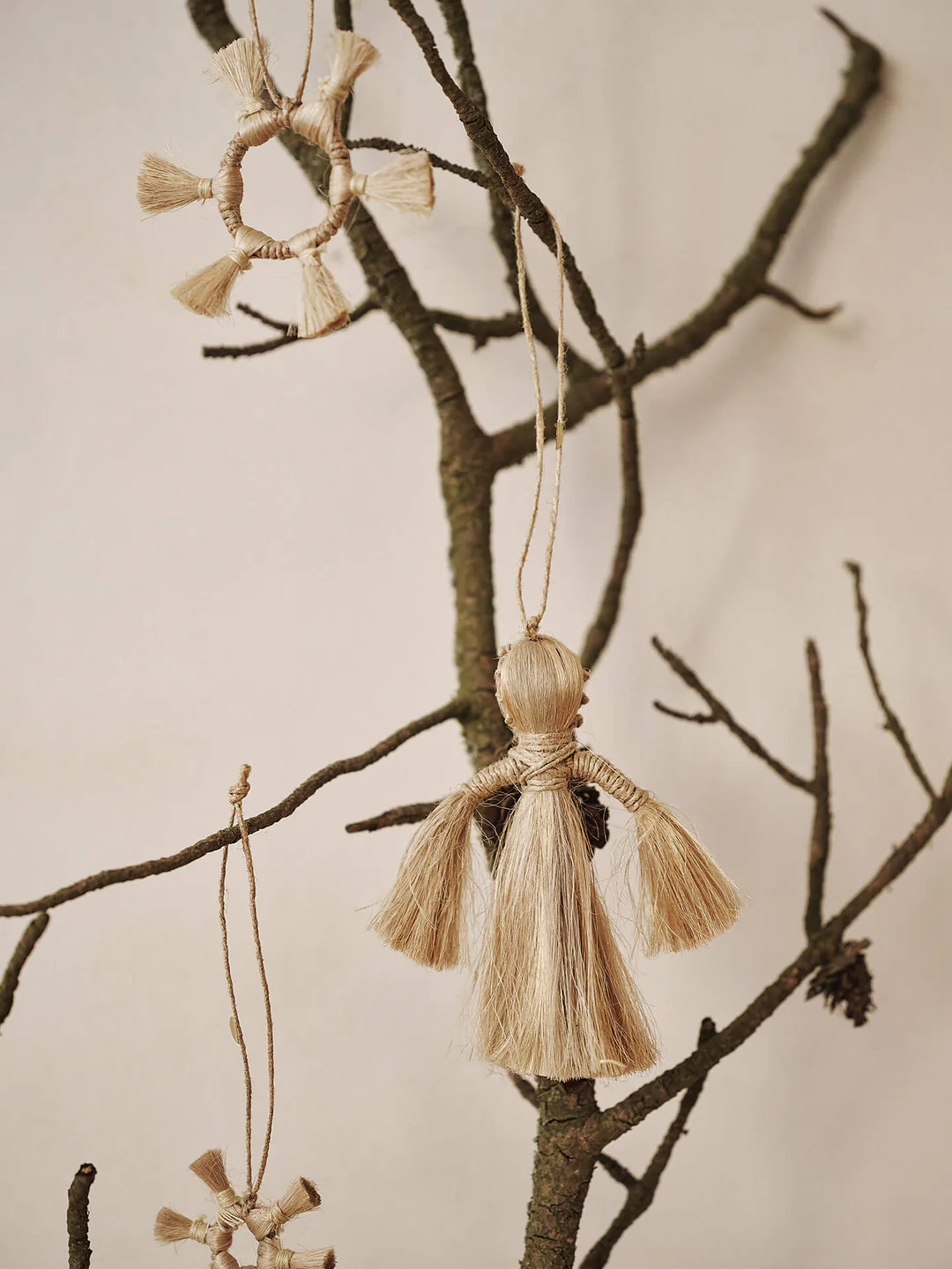 Décoration - Etoiles en jute - Set de 3 - Ferm Living