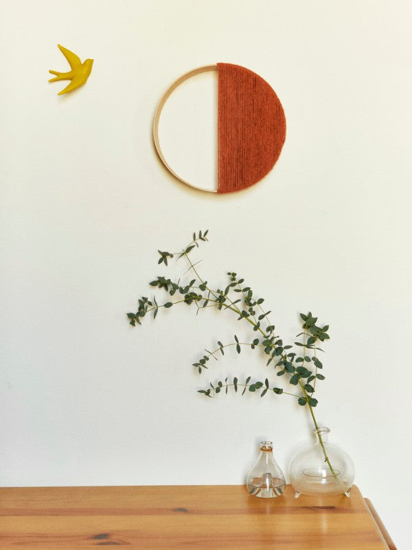 Décoration murale - Hirondelle en céramique | Volage - Monochromic