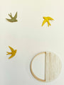 Décoration murale - Hirondelle en céramique | Volage - Monochromic