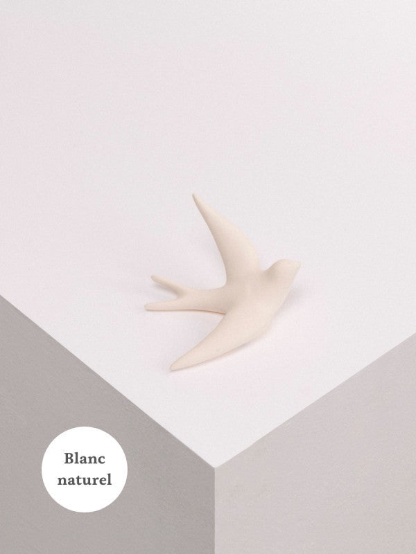 Décoration murale - Hirondelle en céramique | Volage - Monochromic