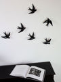 Décoration murale - Hirondelle en céramique | Volage - Monochromic