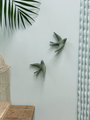 Décoration murale - Hirondelle en céramique | Volage - Monochromic