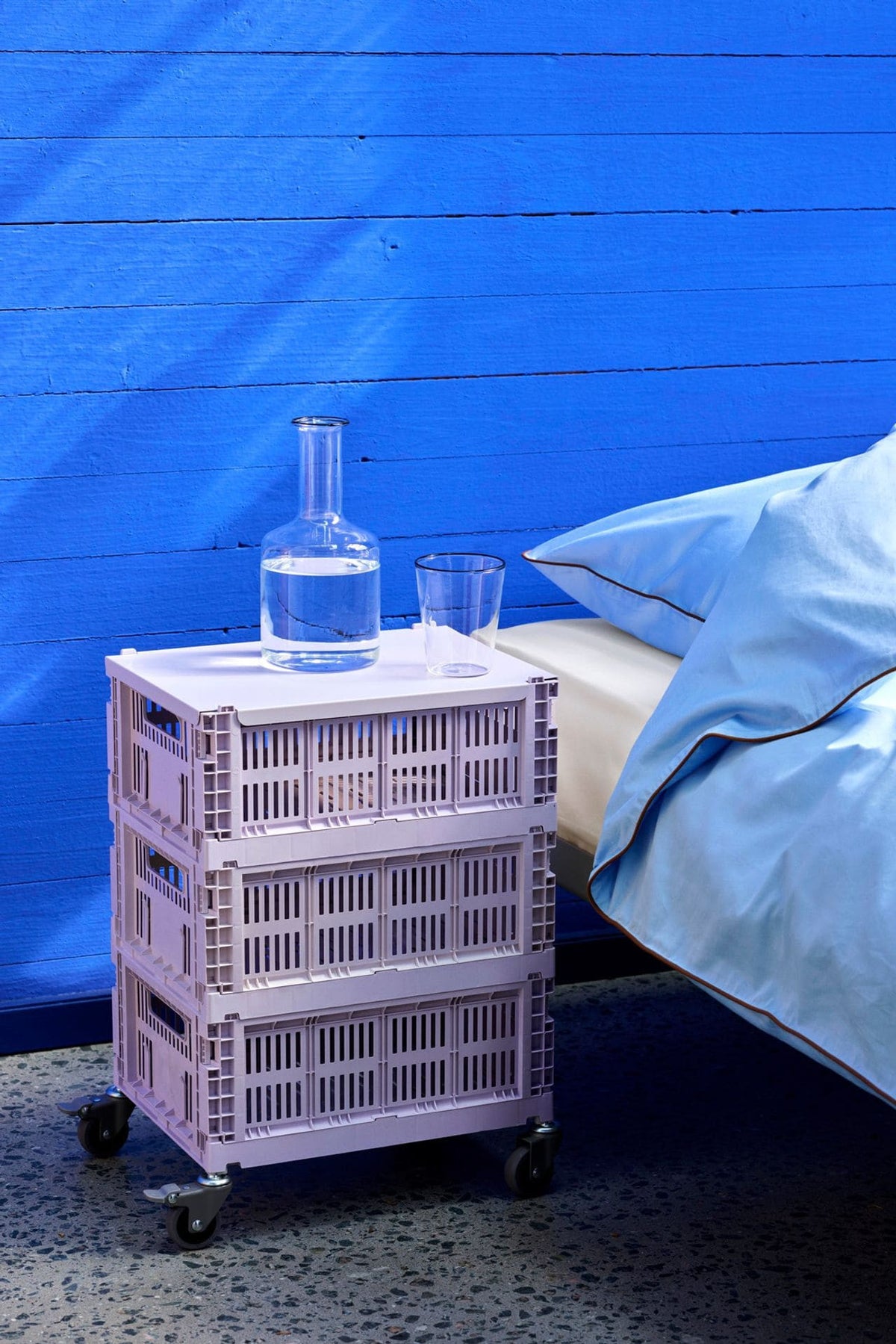 Décoration - Panier Colour Crate M | Lavender - Hay