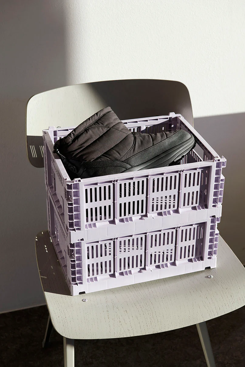 Décoration - Panier Colour Crate M | Lavender - Hay