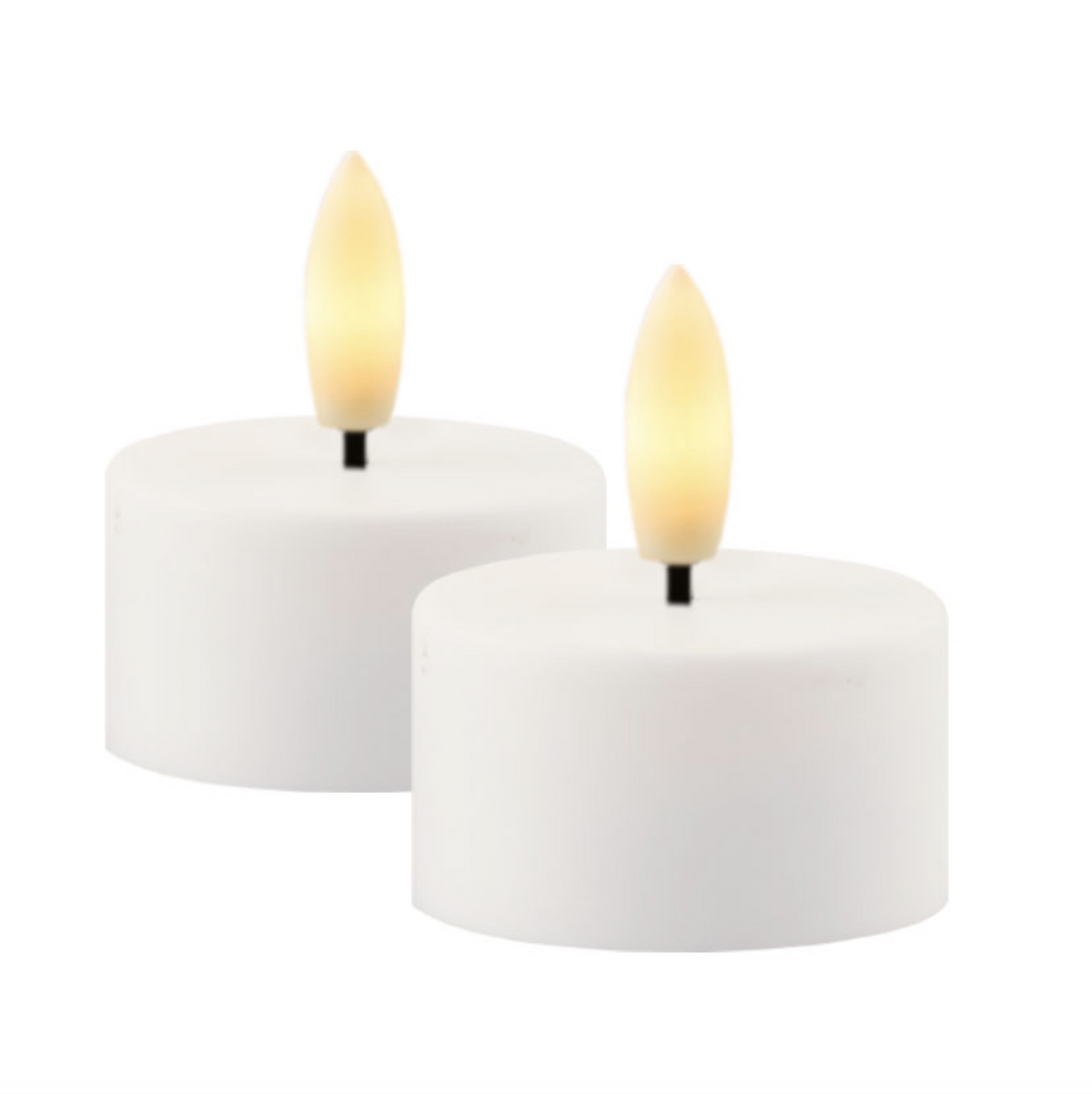 Décoration - Set de 2 bougies chauffe-plat rechargeables | Medium | Sille - Sirius