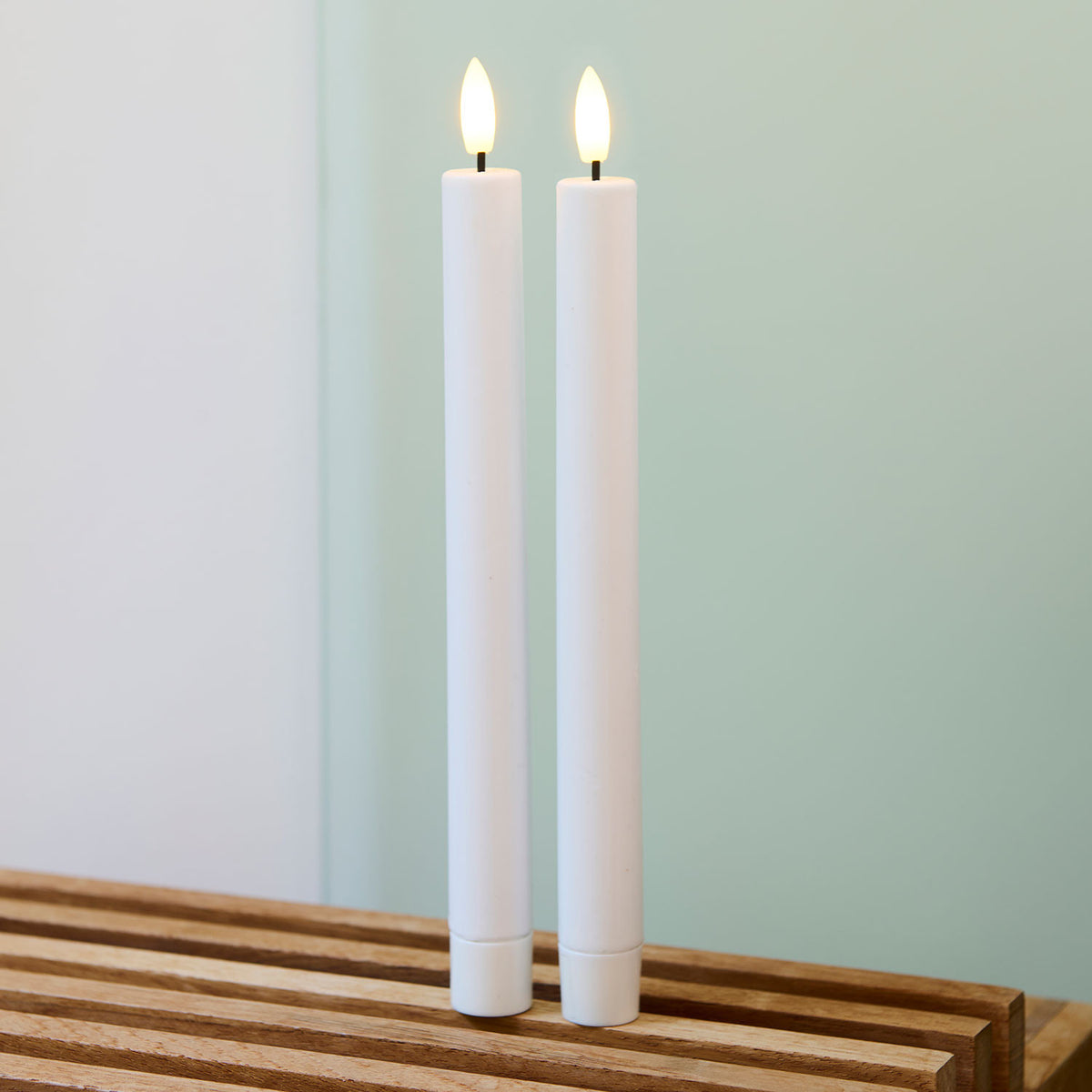 Décoration - Set de 2 bougies rechargeables | Medium | Sille - Sirius