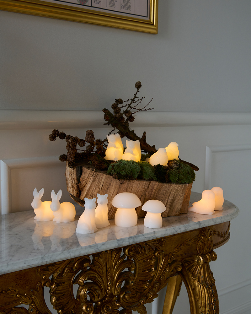Décoration - Set de 2 renards lumineux | Edda - Sirius