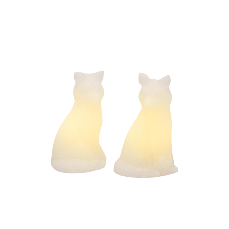 Décoration - Set de 2 renards lumineux | Edda - Sirius