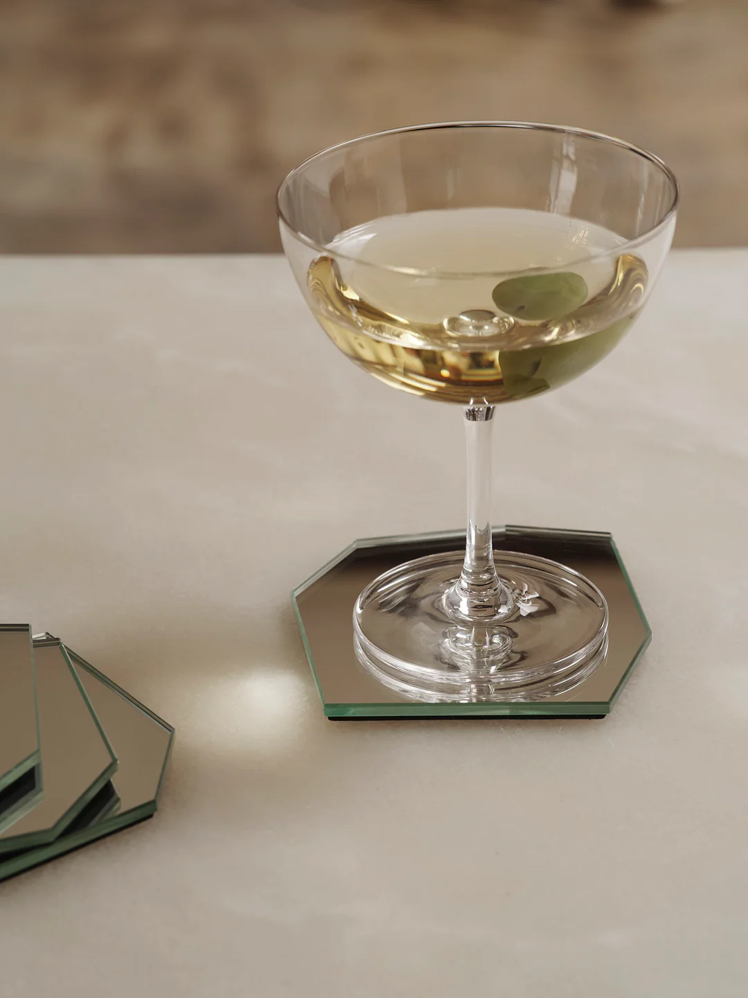 Décoration - Set de 4 sous de verres | Shard - Ferm living