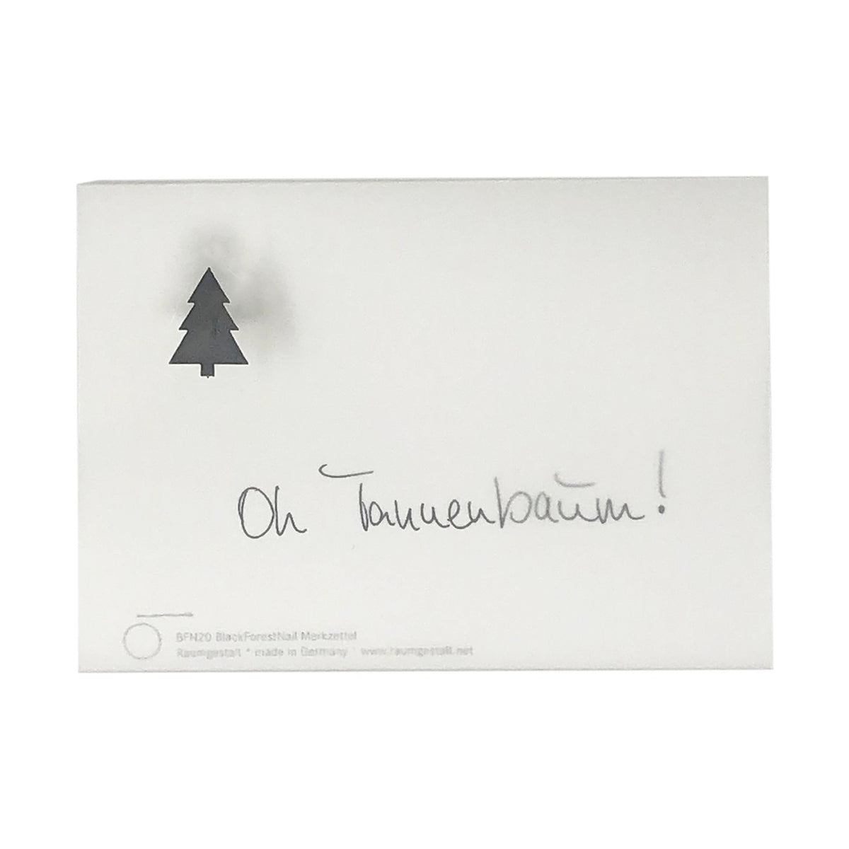 Décorations de Noël - Bloc-notes Black Forest Medium - Raumgestalt