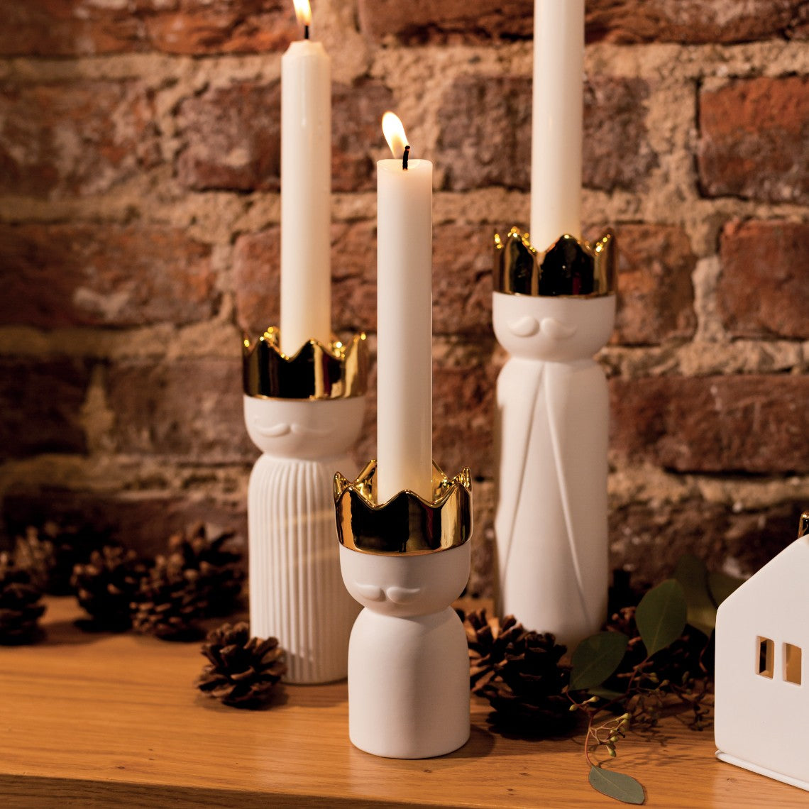 Décorations de Noël - Bougeoir | Rois mages | Melchior - Räder