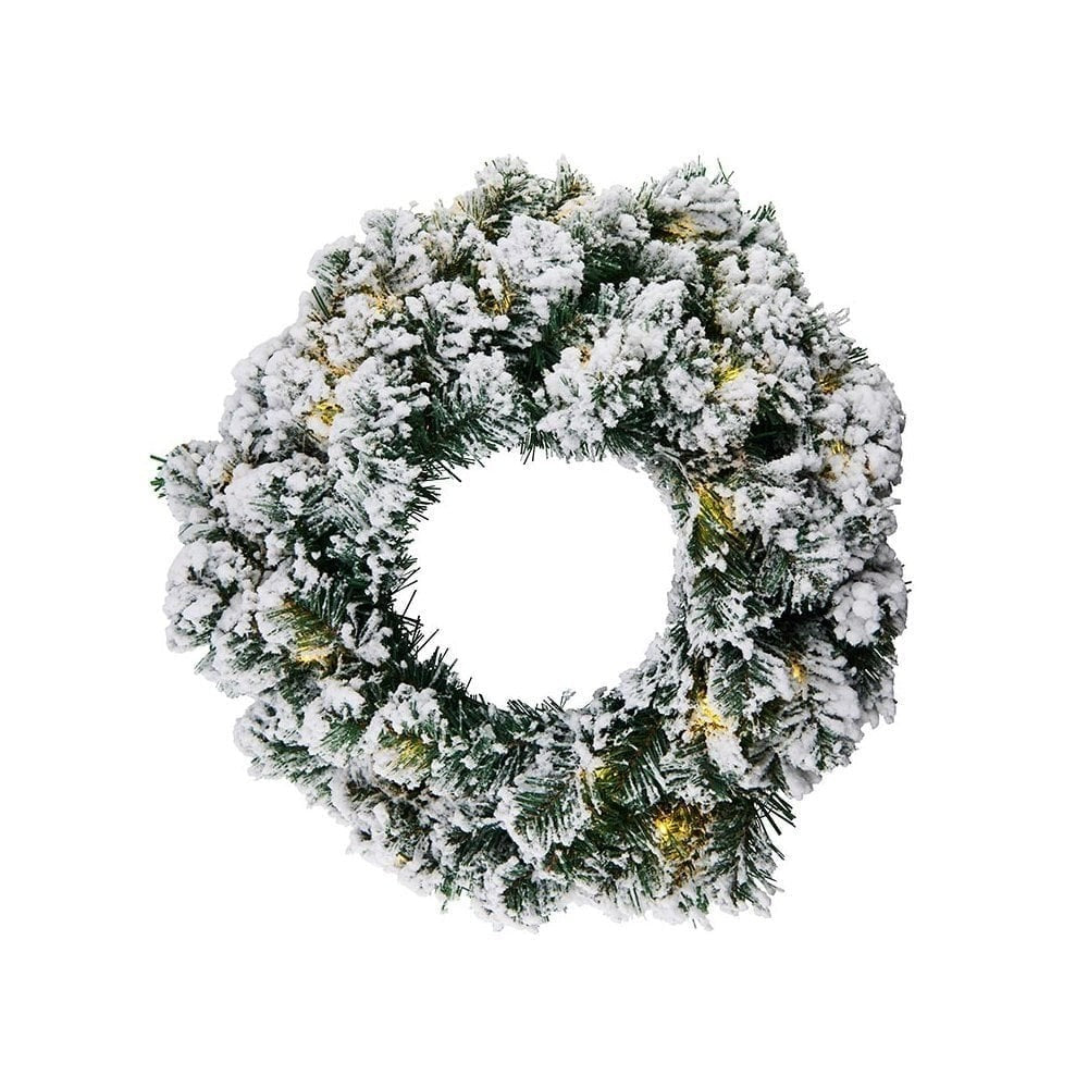 Décorations de Noël - Couronne de Noël lumineuse LED | Anton - Sirius