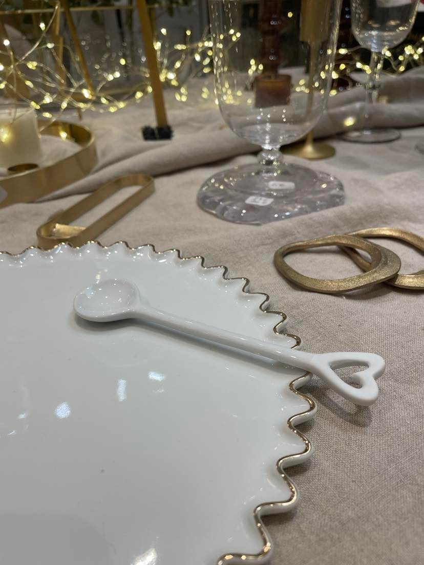 Décorations de Noël - Cuillère en porcelaine | Heart - Räder