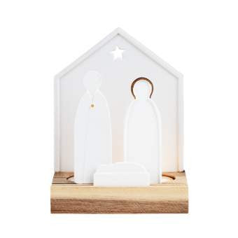 Décorations de Noël - Décoration de Noël | Crèche lumineuse - Räder