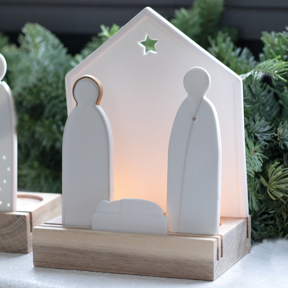 Décorations de Noël - Décoration de Noël | Crèche lumineuse - Räder