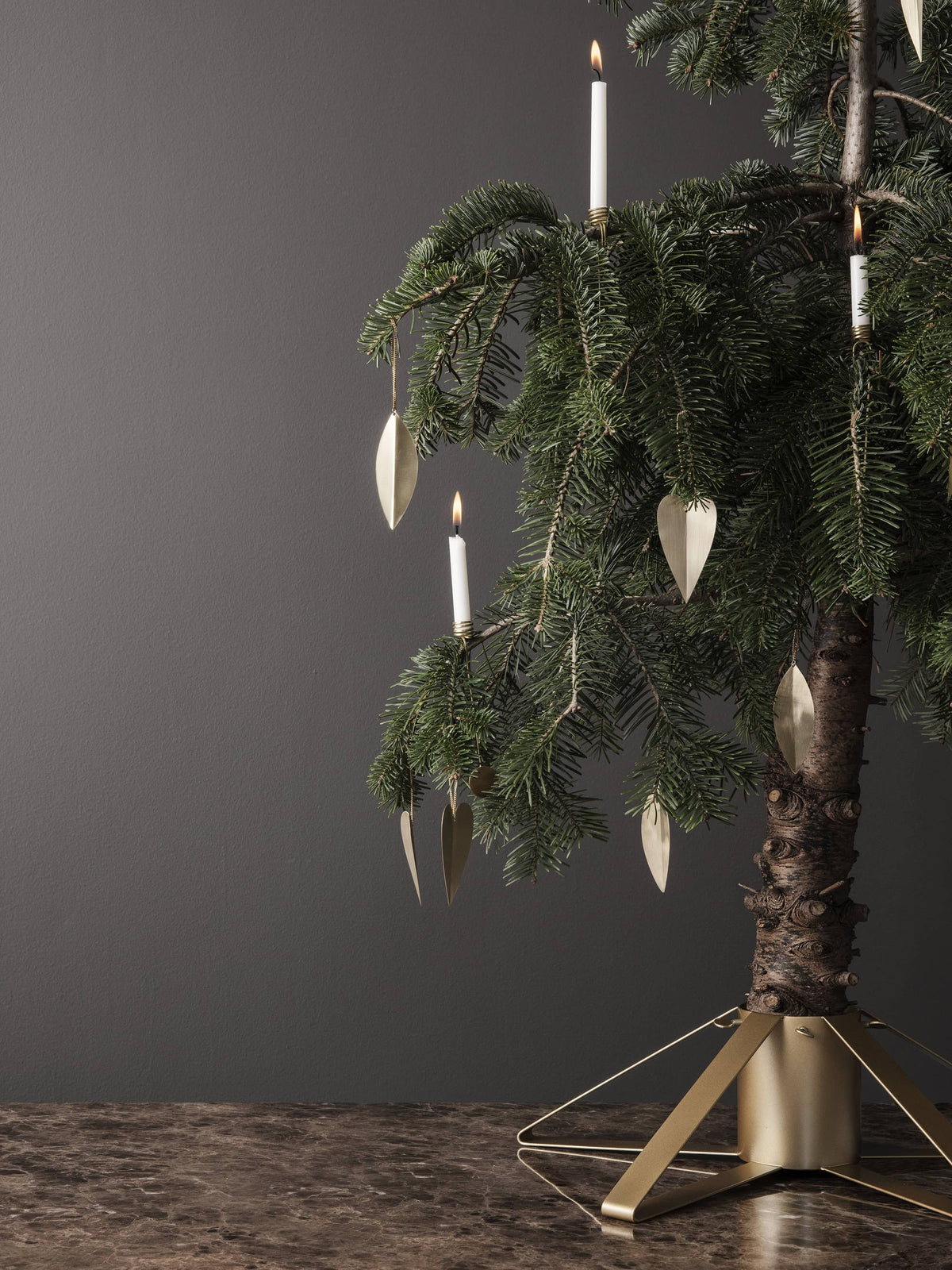 Décorations de Noël - Décoration de Noël | Heart | Set de 4 - Ferm Living