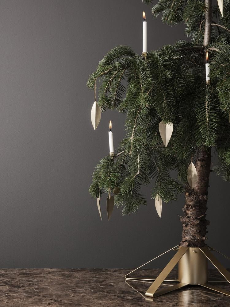 Décorations de Noël - Décoration de Noël Leaf Ornaments | Set de 4 - Ferm Living