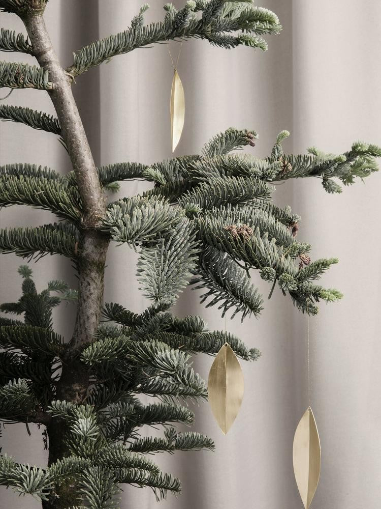 Décorations de Noël - Décoration de Noël Leaf Ornaments | Set de 4 - Ferm Living