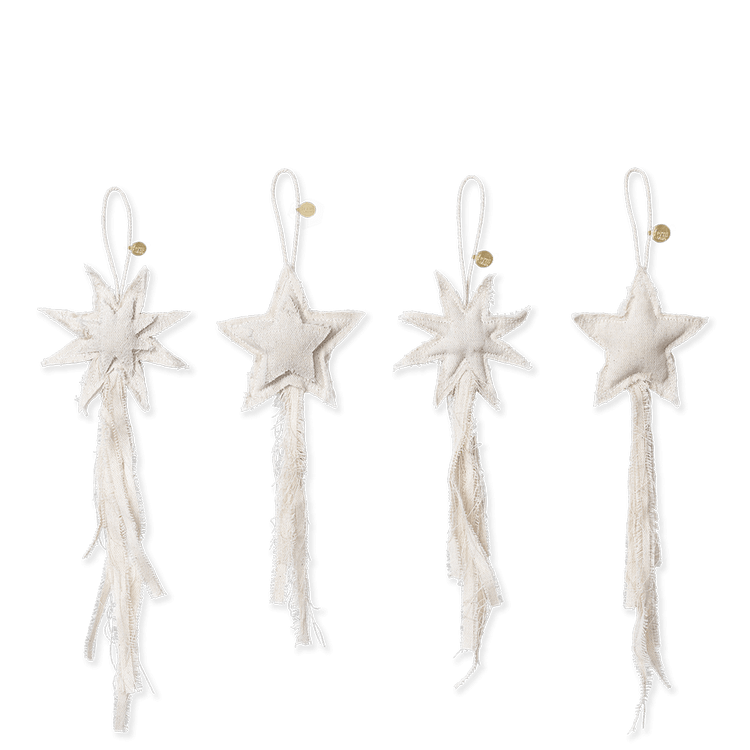 Décorations de Noël - Décoration de Noël | Vela Star | Set de 4 - Ferm Living