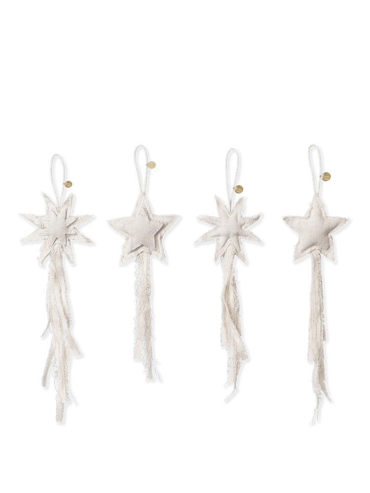Décorations de Noël - Décoration de Noël | Vela Star | Set de 4 - Ferm Living