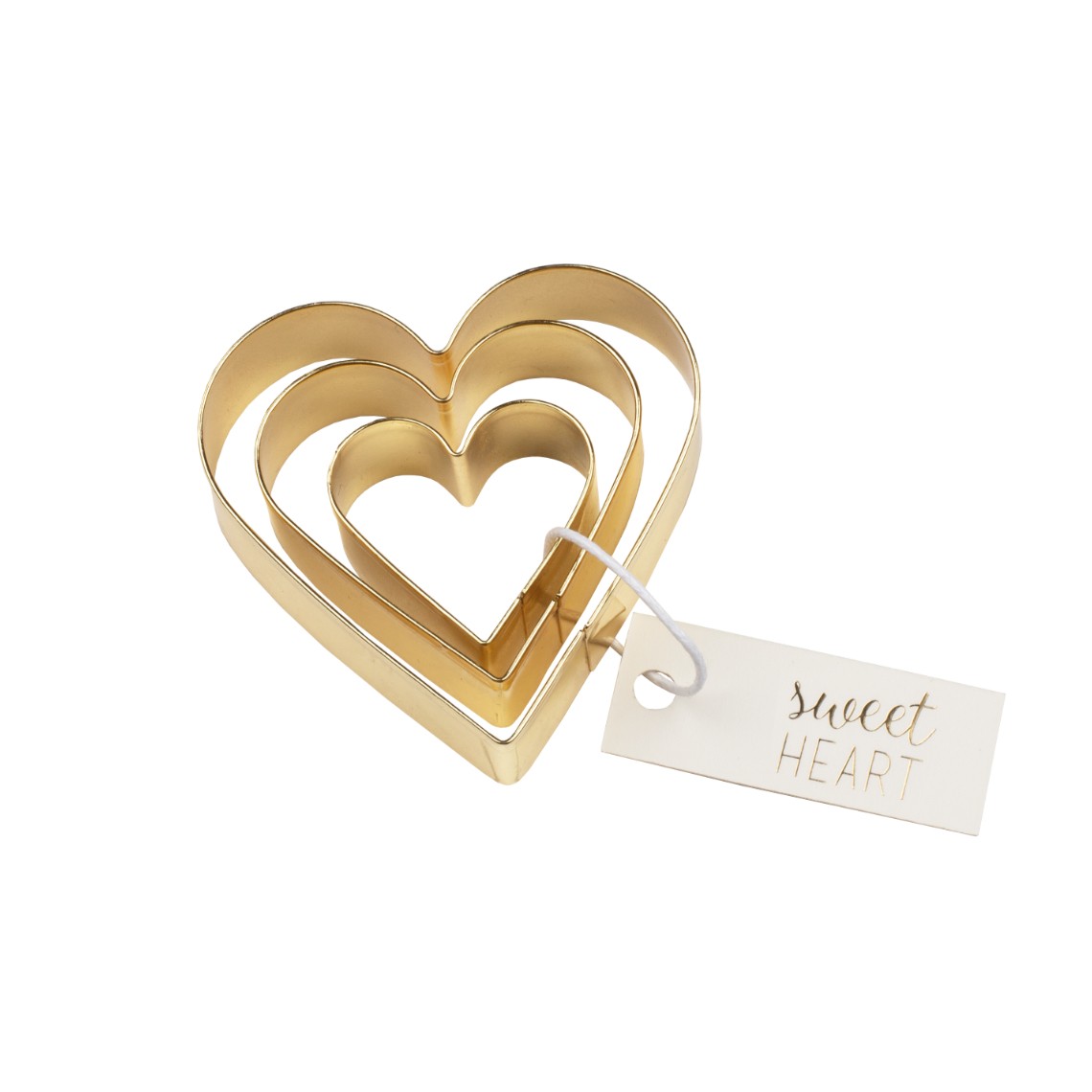 Décorations de Noël - Emporte-pièce Heart | Set de 3 - Räder