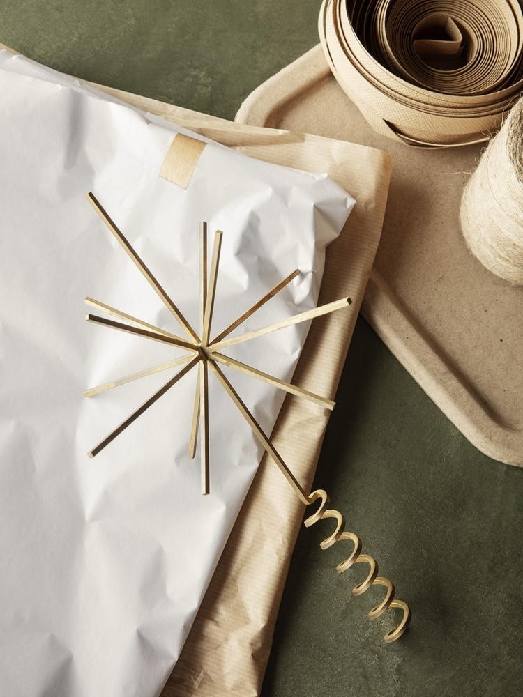Décorations de Noël - Étoile de Noël en laiton - Ferm Living