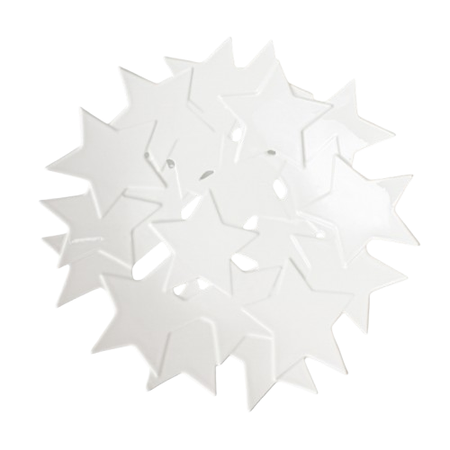 Décorations de Noël - Grande coupe à fruit en porcelaine Ø 30 cm | Étoiles - Räder