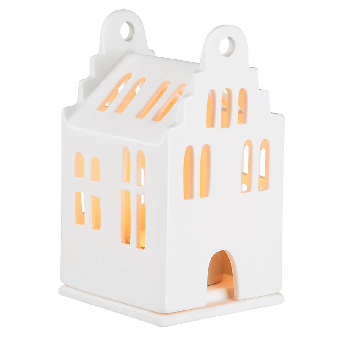 Décorations de Noël - Photophore maison lumineuse | Gable Roof House - Räder