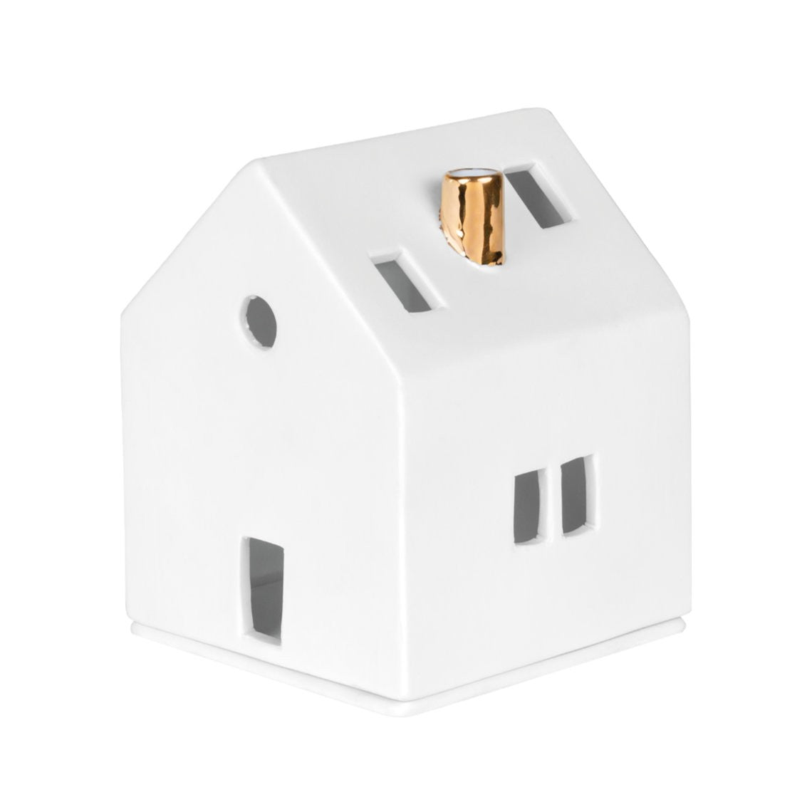 Décorations de Noël - Photophore maison lumineuse | Golden Chimney - Räder