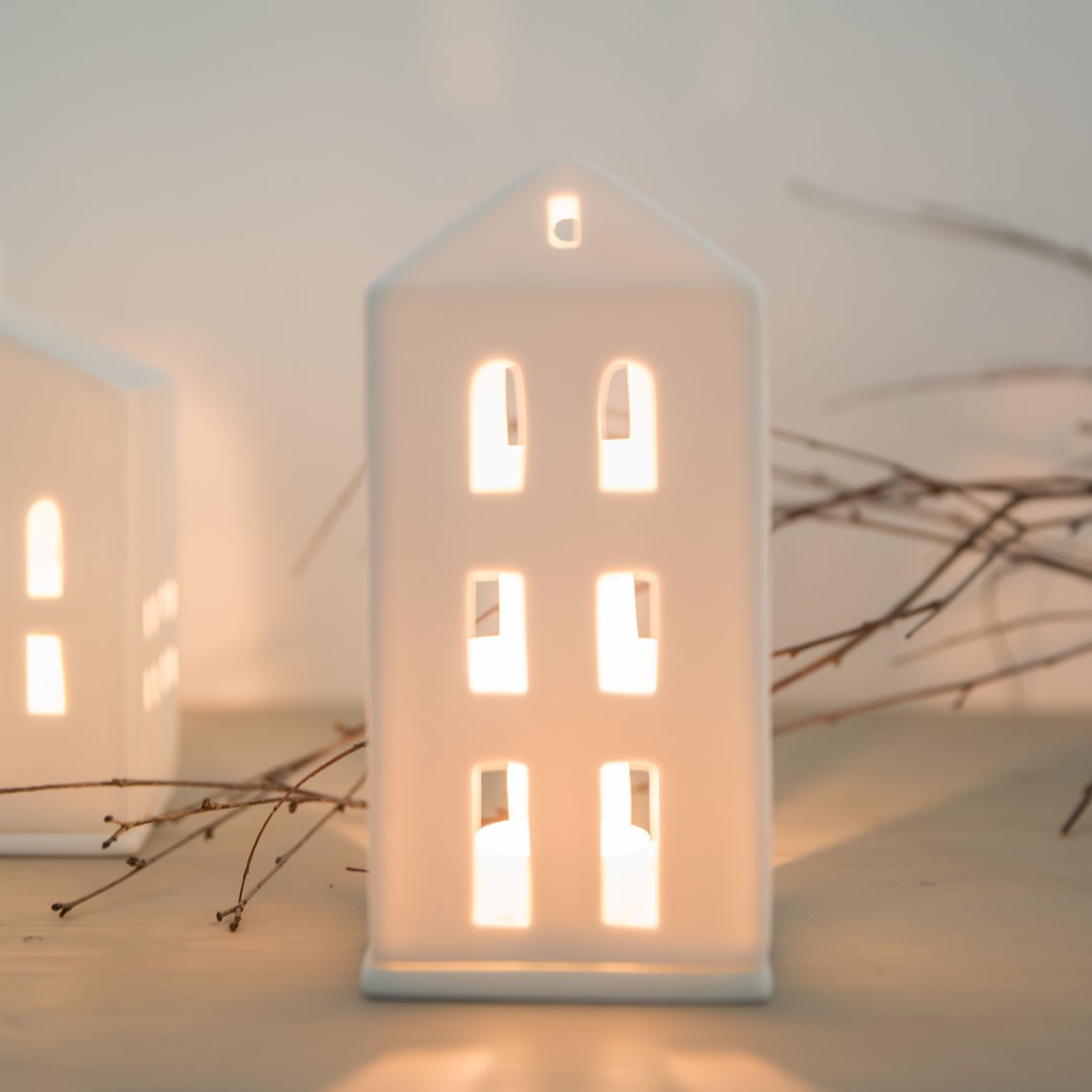 Décorations de Noël - Photophore maison lumineuse | Hipped Roof - Räder