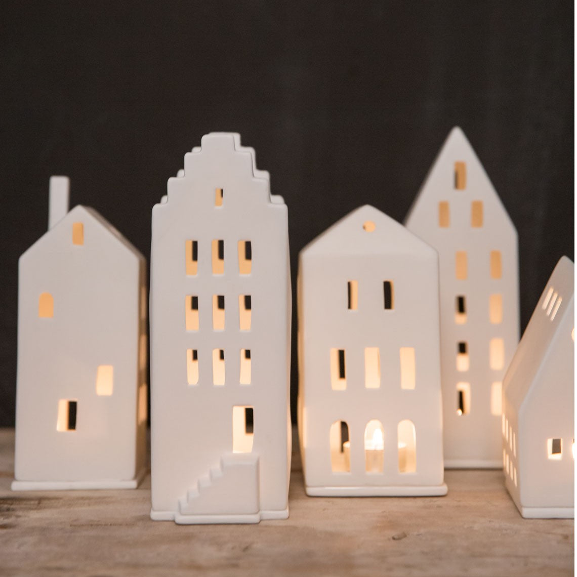 Décorations de Noël - Photophore maison lumineuse | Hipped Roof - Räder