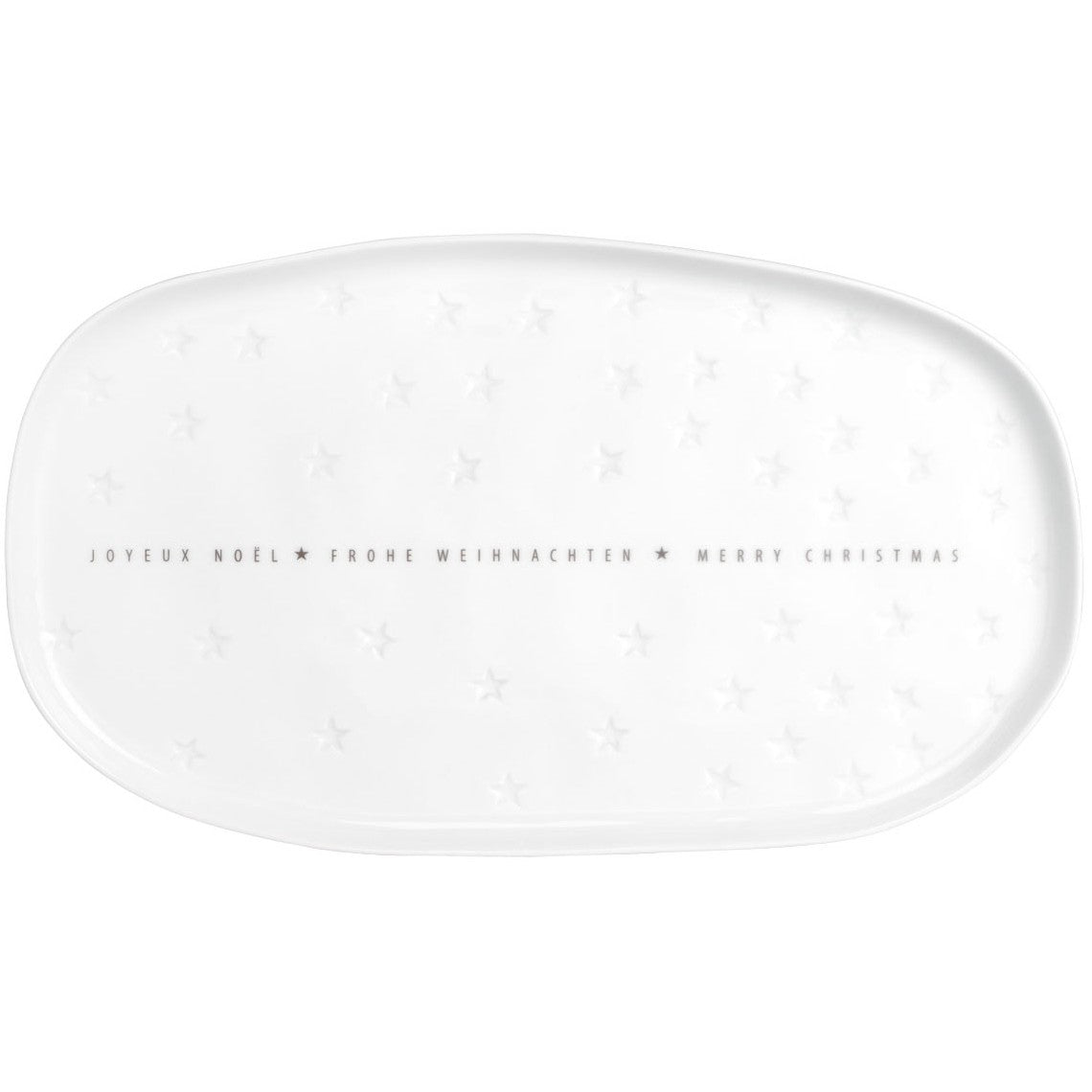 Décorations de Noël - Plat en porcelaine Starry Times - Räder