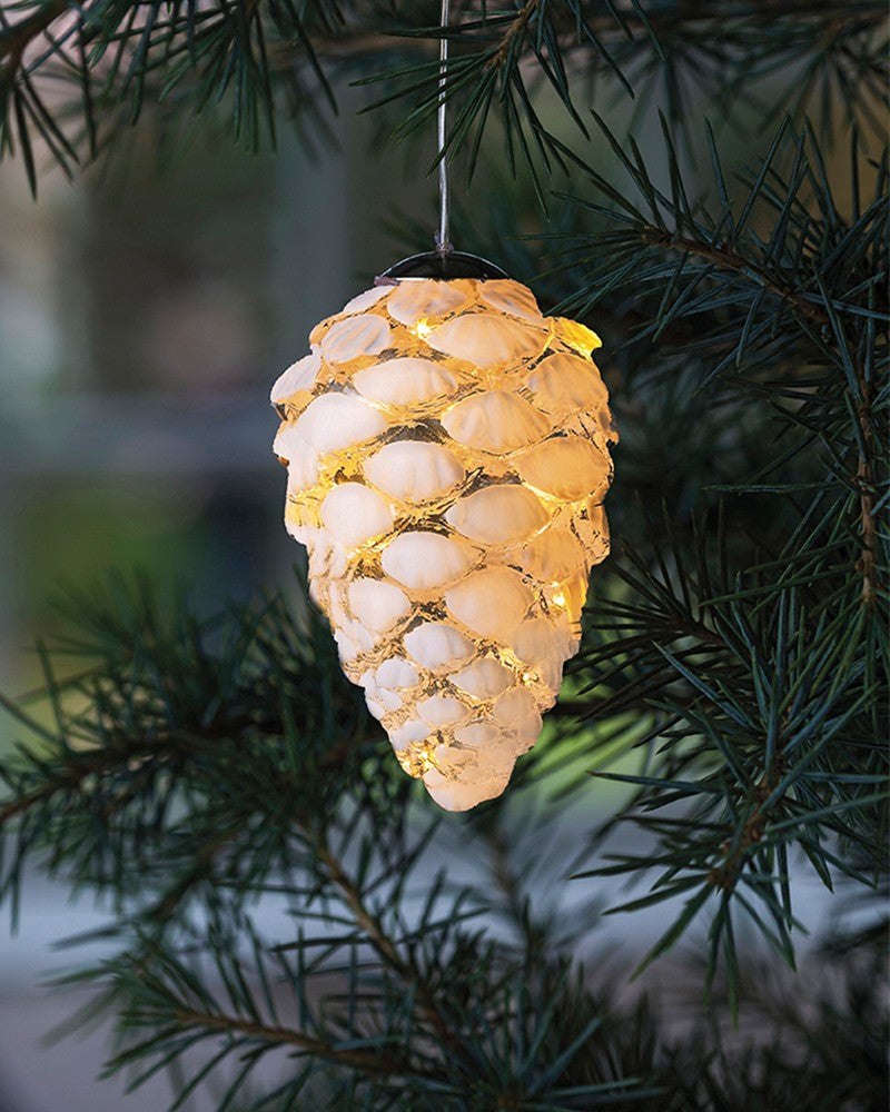 Décorations de Noël - Pomme de pin LED - Sirius