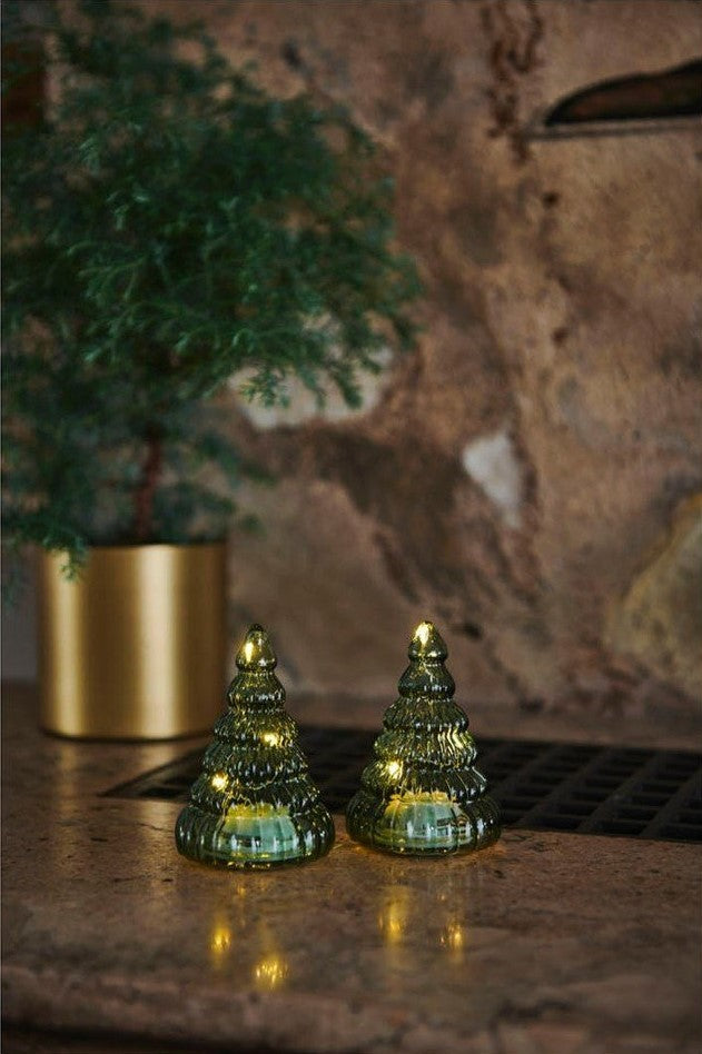 Décorations de Noël - Sapin lumineux LED Lucy | Set de 2 - Sirius