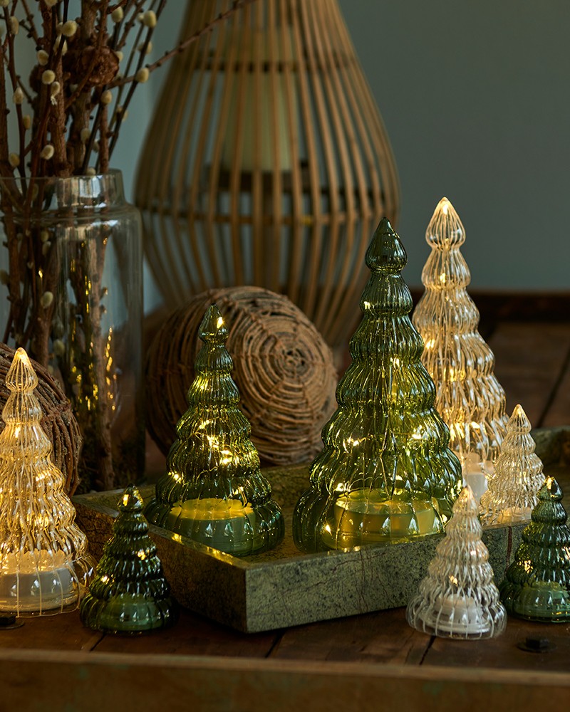 Décorations de Noël - Sapin lumineux LED Lucy | Set de 2 - Sirius