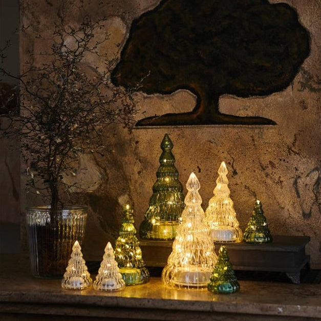 Décorations de Noël - Sapin lumineux LED Lucy | Set de 2 - Sirius