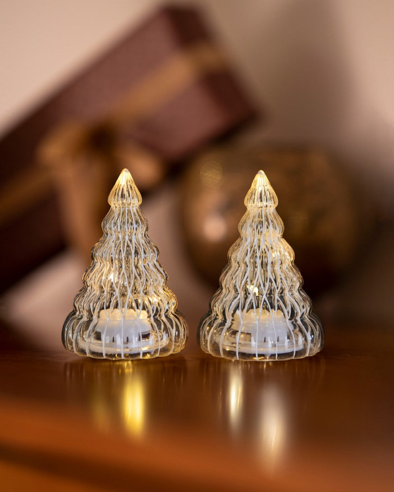 Décorations de Noël - Sapin lumineux LED Lucy | Set de 2 - Sirius