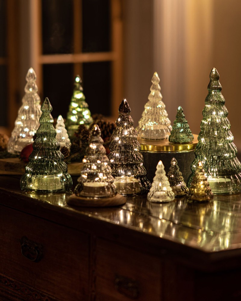Décorations de Noël - Sapin lumineux LED Lucy | Set de 2 - Sirius
