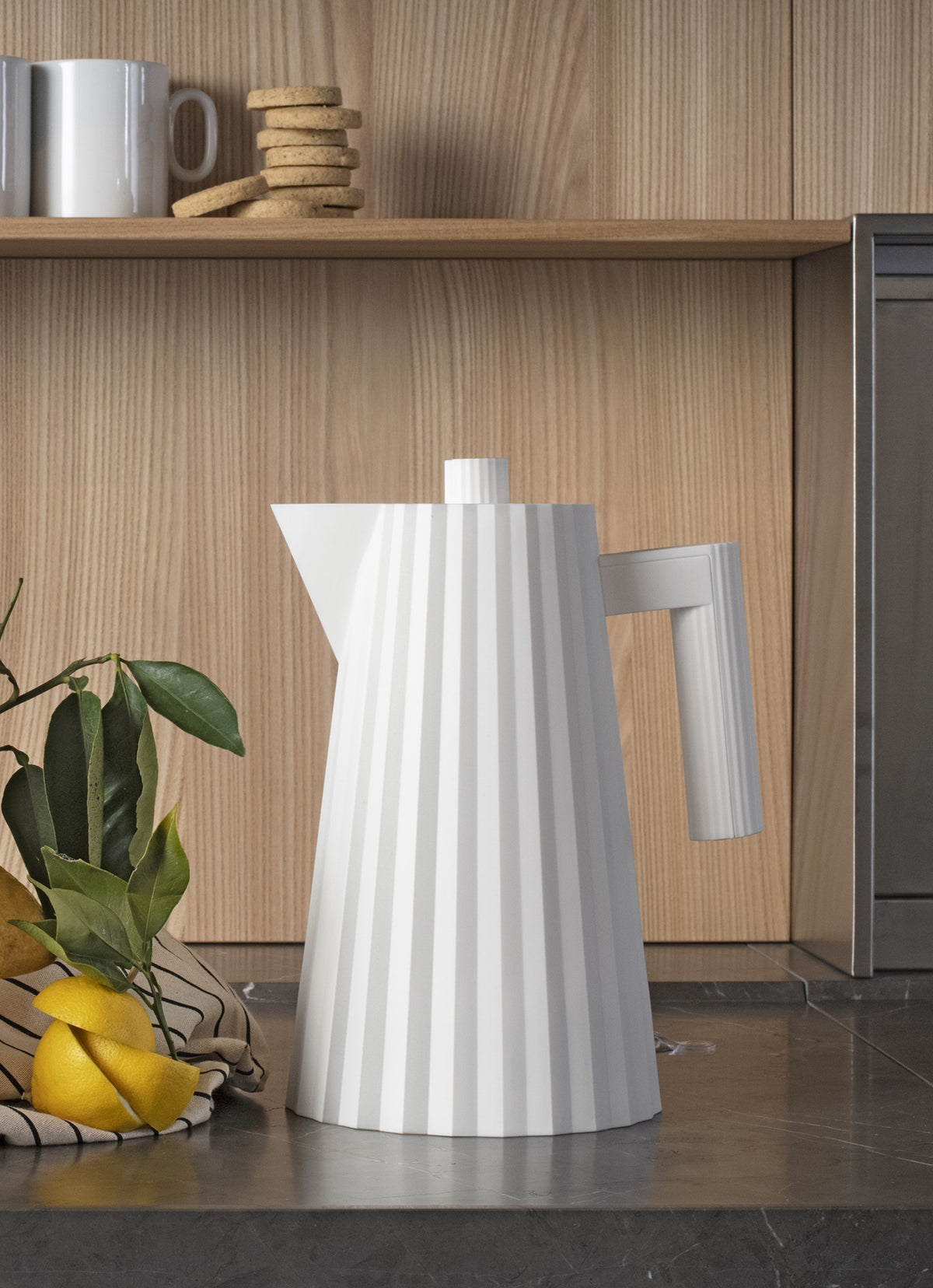 Electroménager - Bouilloire électrique | Plissé | 1.7 L - Alessi