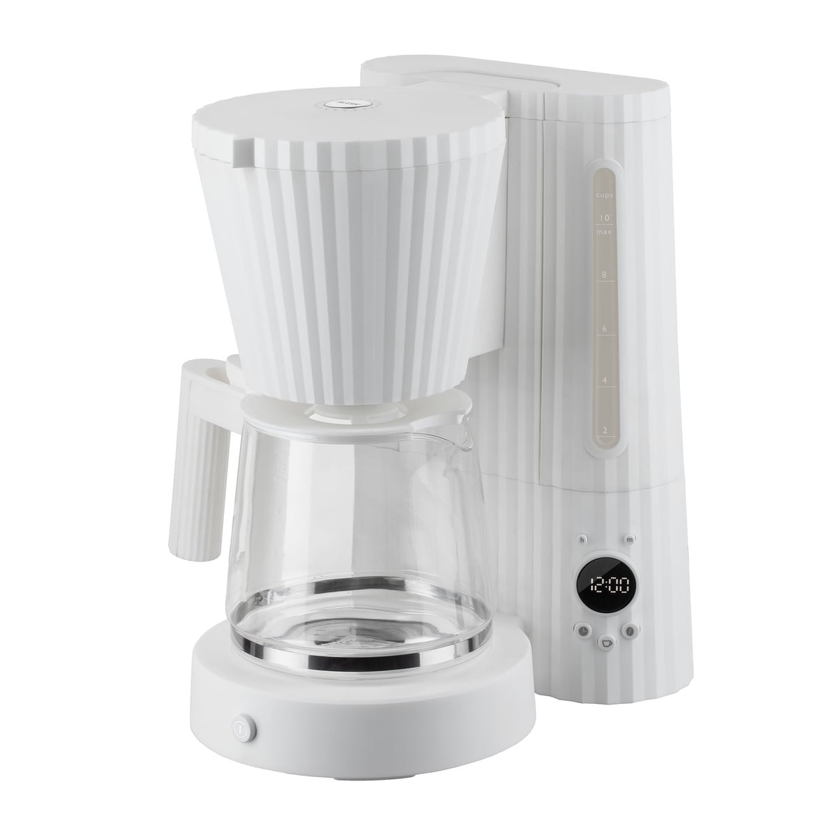 Electroménager - Machine à café filtre - cafetière| Plissé - Alessi