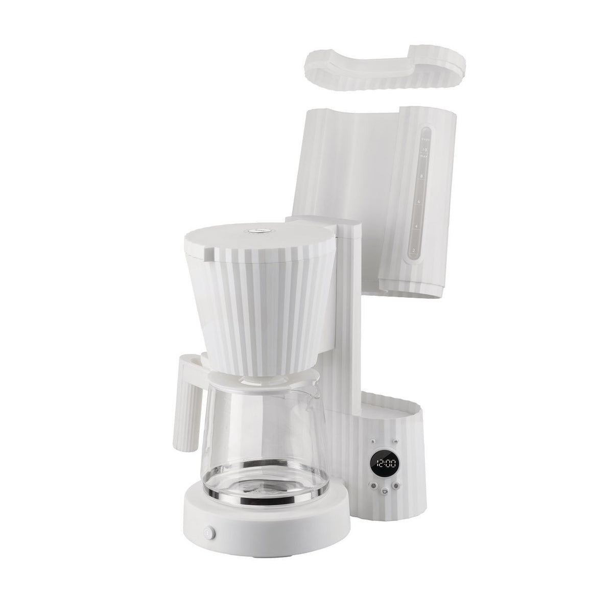 Electroménager - Machine à café filtre - cafetière| Plissé - Alessi
